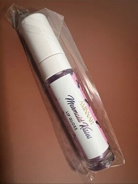 Aminnah Mermaid Kisses Lip Gloss - Lilac Shine